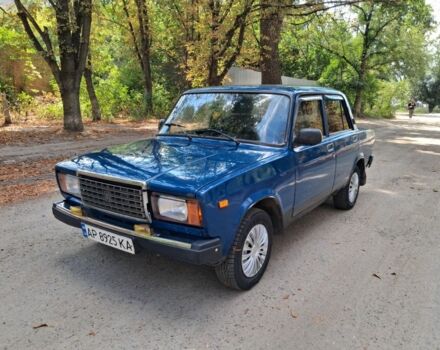 Синий ВАЗ 2107, объемом двигателя 1.5 л и пробегом 120 тыс. км за 1005 $, фото 1 на Automoto.ua