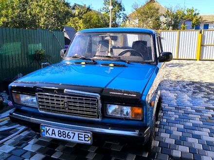 Синий ВАЗ 2107, объемом двигателя 1.6 л и пробегом 102 тыс. км за 1300 $, фото 1 на Automoto.ua