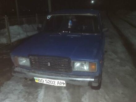 Синій ВАЗ 2107, об'ємом двигуна 1.5 л та пробігом 310 тис. км за 720 $, фото 1 на Automoto.ua
