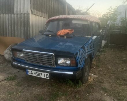 Синий ВАЗ 2107, объемом двигателя 0 л и пробегом 24 тыс. км за 717 $, фото 1 на Automoto.ua