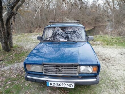 Синій ВАЗ 2107, об'ємом двигуна 1.5 л та пробігом 59 тис. км за 1200 $, фото 1 на Automoto.ua