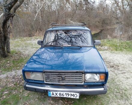 Синий ВАЗ 2107, объемом двигателя 1.5 л и пробегом 59 тыс. км за 1200 $, фото 1 на Automoto.ua