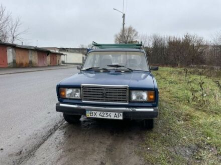 Синий ВАЗ 2107, объемом двигателя 1.5 л и пробегом 84 тыс. км за 1900 $, фото 1 на Automoto.ua