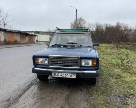 Синій ВАЗ 2107, об'ємом двигуна 1.5 л та пробігом 84 тис. км за 1900 $, фото 1 на Automoto.ua