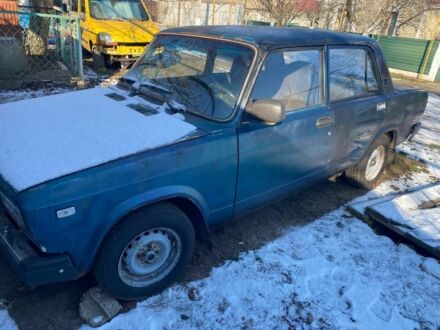 Синій ВАЗ 2107, об'ємом двигуна 1.5 л та пробігом 100 тис. км за 900 $, фото 1 на Automoto.ua