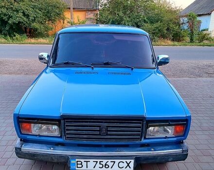 Синій ВАЗ 2107, об'ємом двигуна 1.6 л та пробігом 106 тис. км за 1700 $, фото 1 на Automoto.ua