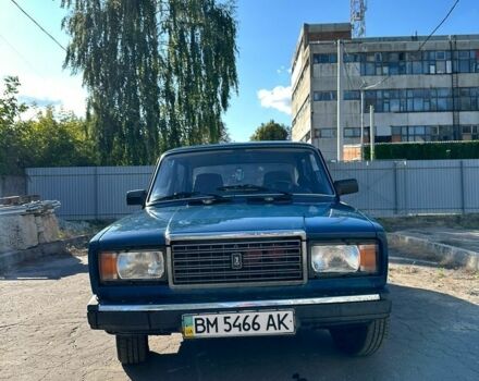 Синій ВАЗ 2107, об'ємом двигуна 1.5 л та пробігом 79 тис. км за 1400 $, фото 1 на Automoto.ua