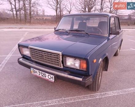 Синий ВАЗ 2107, объемом двигателя 1.5 л и пробегом 34 тыс. км за 1700 $, фото 1 на Automoto.ua
