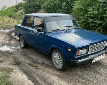 Синій ВАЗ 2107, об'ємом двигуна 1 л та пробігом 111 тис. км за 668 $, фото 1 на Automoto.ua
