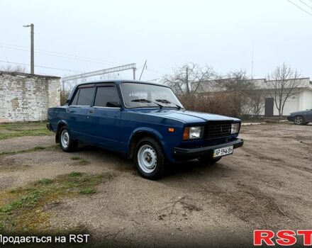 Синий ВАЗ 2107, объемом двигателя 1.5 л и пробегом 107 тыс. км за 1500 $, фото 1 на Automoto.ua