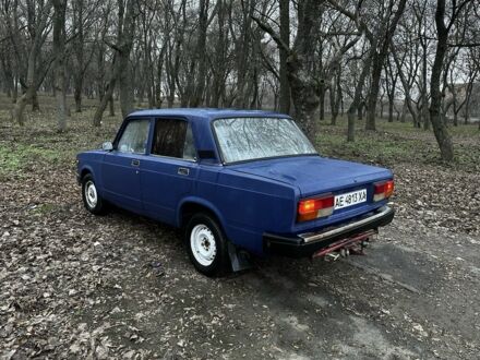 Синий ВАЗ 2107, объемом двигателя 1.5 л и пробегом 225 тыс. км за 712 $, фото 1 на Automoto.ua