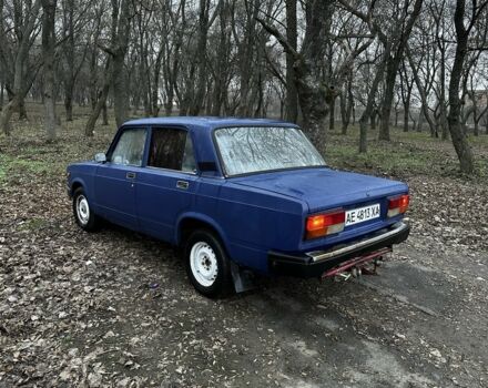 Синий ВАЗ 2107, объемом двигателя 1.5 л и пробегом 225 тыс. км за 712 $, фото 1 на Automoto.ua