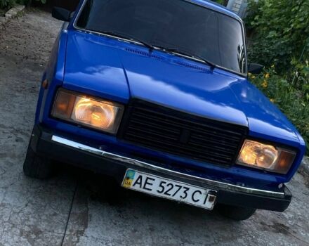 Синий ВАЗ 2107, объемом двигателя 1.6 л и пробегом 80 тыс. км за 1035 $, фото 1 на Automoto.ua
