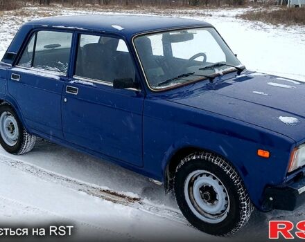 Синій ВАЗ 2107, об'ємом двигуна 1.5 л та пробігом 330 тис. км за 1800 $, фото 1 на Automoto.ua