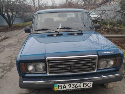 Синий ВАЗ 2107, объемом двигателя 1.5 л и пробегом 138 тыс. км за 1590 $, фото 1 на Automoto.ua