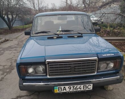 Синий ВАЗ 2107, объемом двигателя 1.5 л и пробегом 138 тыс. км за 1590 $, фото 1 на Automoto.ua