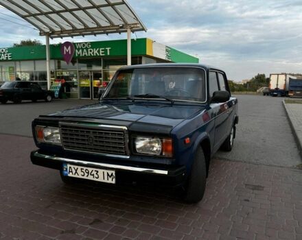 Синій ВАЗ 2107, об'ємом двигуна 1.5 л та пробігом 120 тис. км за 1500 $, фото 1 на Automoto.ua