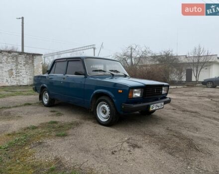 Синий ВАЗ 2107, объемом двигателя 1.5 л и пробегом 107 тыс. км за 1500 $, фото 1 на Automoto.ua