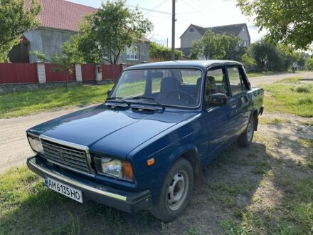 ВАЗ 2107 2008 в Малине на Automoto.ua Синий ВАЗ 2107, объемом двигателя 1.5 л и пробегом 90 тыс. км за 1650 $, фото 1 на Automoto.ua