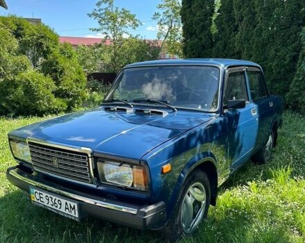 Синий ВАЗ 2107, объемом двигателя 1.45 л и пробегом 90 тыс. км за 2000 $, фото 1 на Automoto.ua
