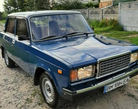 Синий ВАЗ 2107, объемом двигателя 1.45 л и пробегом 61 тыс. км за 1670 $, фото 1 на Automoto.ua
