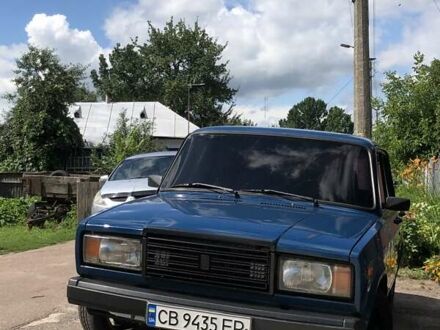 Синій ВАЗ 2107, об'ємом двигуна 1.45 л та пробігом 143 тис. км за 1600 $, фото 1 на Automoto.ua