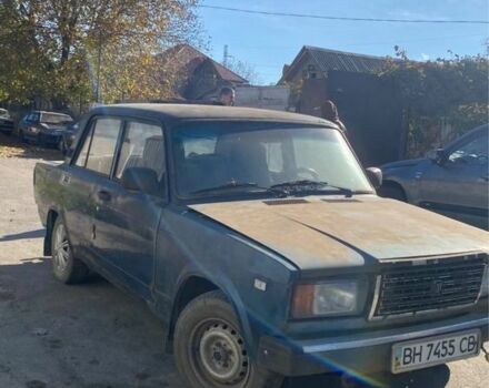 Синій ВАЗ 2107, об'ємом двигуна 1.5 л та пробігом 60 тис. км за 1100 $, фото 1 на Automoto.ua