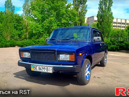 Синий ВАЗ 2107, объемом двигателя 1.5 л и пробегом 0 тыс. км за 4000 $, фото 1 на Automoto.ua