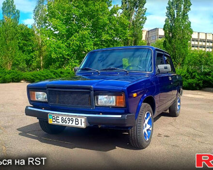 Синий ВАЗ 2107, объемом двигателя 1.5 л и пробегом 0 тыс. км за 4000 $, фото 1 на Automoto.ua
