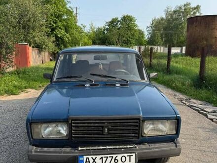 Синий ВАЗ 2107, объемом двигателя 1.5 л и пробегом 75 тыс. км за 1300 $, фото 1 на Automoto.ua