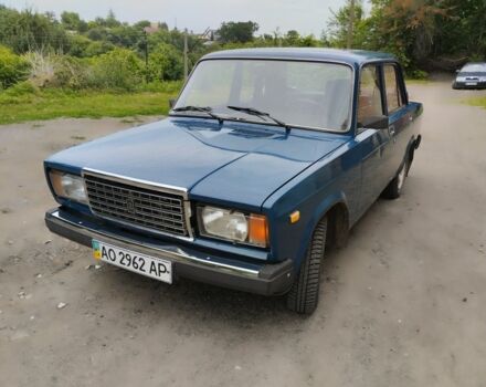 Синій ВАЗ 2107, об'ємом двигуна 1.5 л та пробігом 57 тис. км за 1650 $, фото 1 на Automoto.ua