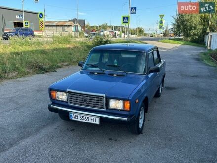 Синий ВАЗ 2107, объемом двигателя 1.45 л и пробегом 215 тыс. км за 1650 $, фото 1 на Automoto.ua