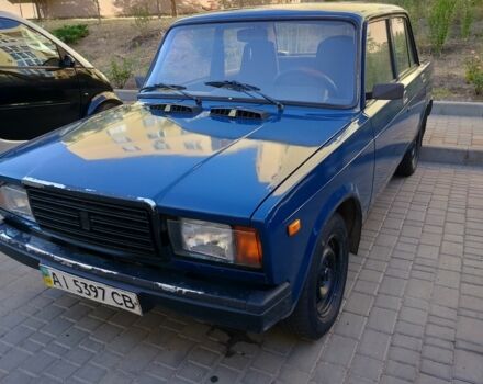 Синий ВАЗ 2107, объемом двигателя 0 л и пробегом 13 тыс. км за 1299 $, фото 1 на Automoto.ua