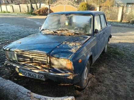 Синий ВАЗ 2107, объемом двигателя 1.6 л и пробегом 50 тыс. км за 285 $, фото 1 на Automoto.ua