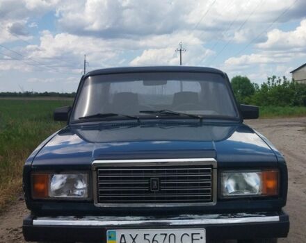 Синій ВАЗ 2107, об'ємом двигуна 2 л та пробігом 59 тис. км за 1451 $, фото 1 на Automoto.ua