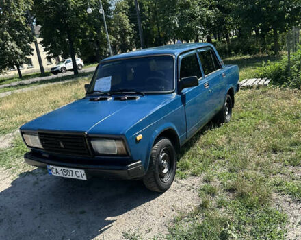 Синій ВАЗ 2107, об'ємом двигуна 1.6 л та пробігом 55 тис. км за 1400 $, фото 1 на Automoto.ua