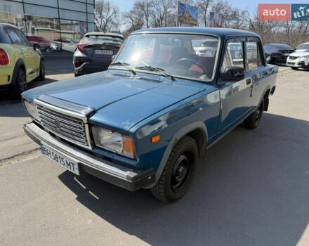 Синий ВАЗ 2107, объемом двигателя 1.6 л и пробегом 57 тыс. км за 1400 $, фото 1 на Automoto.ua