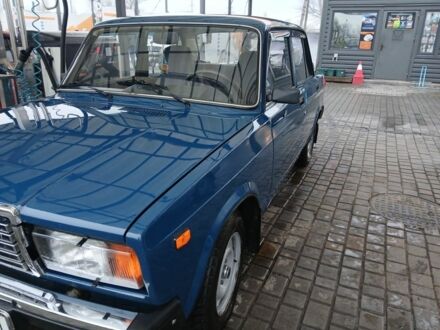 Синий ВАЗ 2107, объемом двигателя 1.5 л и пробегом 78 тыс. км за 2450 $, фото 1 на Automoto.ua