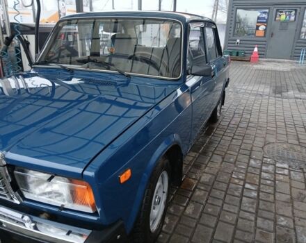 Синий ВАЗ 2107, объемом двигателя 1.5 л и пробегом 78 тыс. км за 2450 $, фото 1 на Automoto.ua