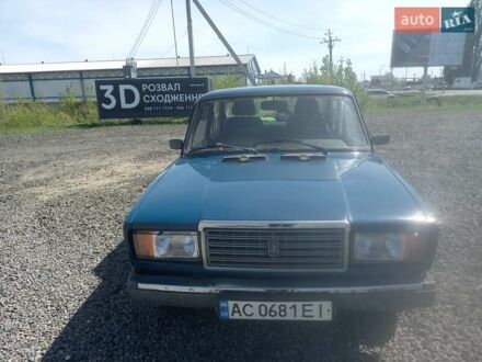 ВАЗ 2107 2009 в Старая Выжевка на Automoto.ua Синий ВАЗ 2107, объемом двигателя 1.5 л и пробегом 57 тыс. км за 1200 $, фото 1 на Automoto.ua