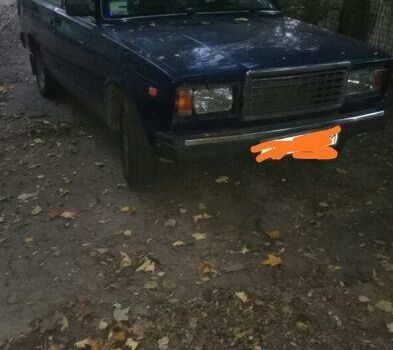 Синий ВАЗ 2107, объемом двигателя 1.3 л и пробегом 65 тыс. км за 2100 $, фото 1 на Automoto.ua