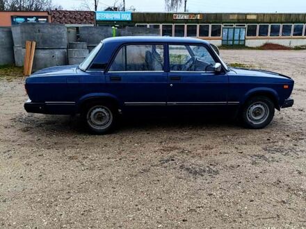Синій ВАЗ 2107, об'ємом двигуна 1.5 л та пробігом 53 тис. км за 1500 $, фото 1 на Automoto.ua