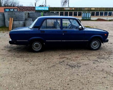 Синий ВАЗ 2107, объемом двигателя 1.5 л и пробегом 53 тыс. км за 1500 $, фото 1 на Automoto.ua