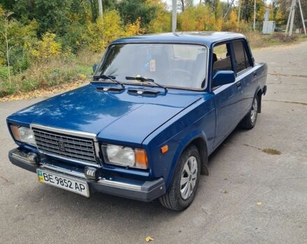 Синий ВАЗ 2107, объемом двигателя 1.5 л и пробегом 793 тыс. км за 2400 $, фото 1 на Automoto.ua