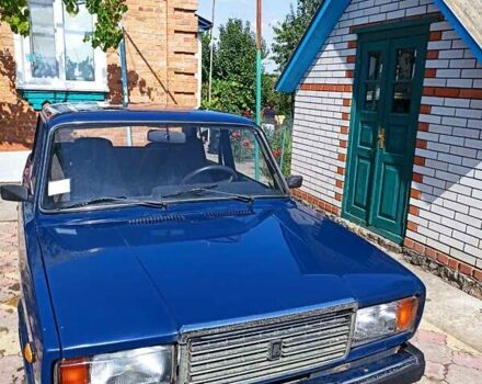 Синий ВАЗ 2107, объемом двигателя 1.45 л и пробегом 42 тыс. км за 2200 $, фото 1 на Automoto.ua