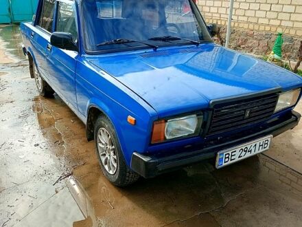 ВАЗ 2107 2009 в Новой Одессе на Automoto.ua Синий ВАЗ 2107, объемом двигателя 1.5 л и пробегом 159 тыс. км за 1500 $, фото 1 на Automoto.ua