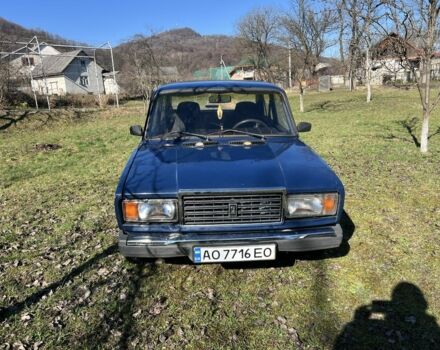 Синій ВАЗ 2107, об'ємом двигуна 1.6 л та пробігом 100 тис. км за 850 $, фото 1 на Automoto.ua