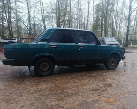 Зеленый ВАЗ 2107, объемом двигателя 1.6 л и пробегом 2 тыс. км за 438 $, фото 2 на Automoto.ua