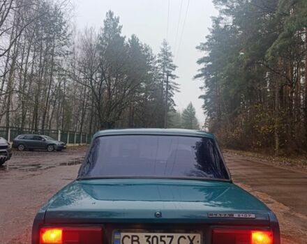Зеленый ВАЗ 2107, объемом двигателя 1.6 л и пробегом 2 тыс. км за 438 $, фото 4 на Automoto.ua