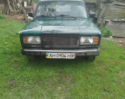 Зеленый ВАЗ 2107, объемом двигателя 1 л и пробегом 55 тыс. км за 286 $, фото 7 на Automoto.ua